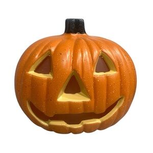 Orange Jack-O'-Lantern Decor